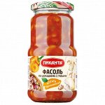 Фасоль по-домашнему с грибами 470г (ПИКАНТА)