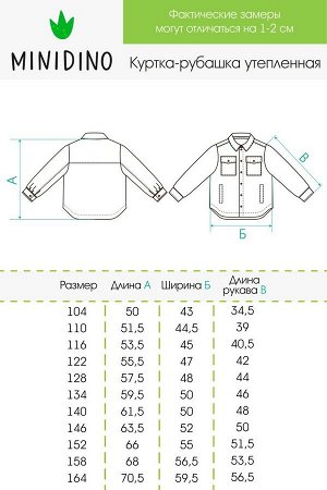 Куртка-рубашка утепленная черный