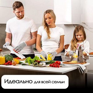 Тактические перчатки от порезов и ожогов CROCH Anti-Cut and Heat Resistant Gloves
