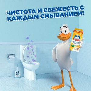 Туалетный утенок  Стикер чистоты ЦИТРУС  3шт
