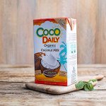 Скидка! Срок.ОРГАНИЧЕСКОЕ КОКОСОВОЕ МОЛОКО &quot;COCO DAILY&quot; (17-19%) Филиппины, 1литр