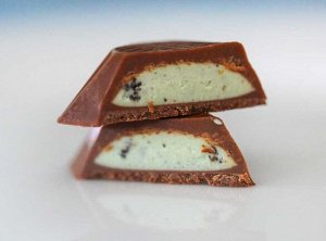 Fujiya Baskin Robbins 46g - Шоколад Баскин Роббинс. Мятное мороженое ( тёмный )