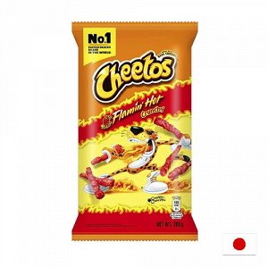 Cheetos Crunchy Flaming Hot 200g - Кранчи Читос острые. Огненные