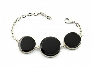 Браслет "Мозаика" из бирюзы (имтация), 20см