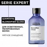 Loreal Шампунь для осветленных и мелированных волос Loreal Professionnel Blondifier Gloss 300 мл Лореаль