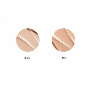Enough Тональный кушон для лица с эффектом сияющего фильтра №13 / Glow Filter Cushion SPF 50+ PA++++, светло-бежевый, 12 г + запаска 12 г