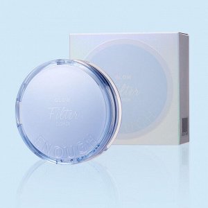Enough Тональный кушон для лица с эффектом сияющего фильтра №13 / Glow Filter Cushion SPF 50+ PA++++, светло-бежевый, 12 г + запаска 12 г