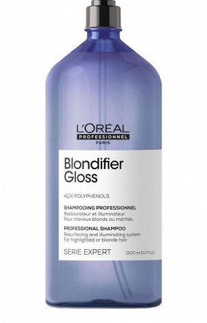 Loreal Шампунь для осветленных и мелированных волос Loreal Professionnel Blondifier Gloss 1500 мл Лореаль