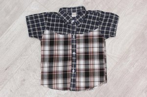 Рубашка Длина изделия: Рубашка с коротким рукавом отличный выбор для создания стильного образа