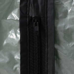 Чехол для одежды Доляна, 60x137 см, прозрачный, серый
