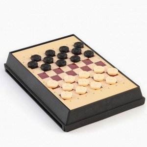 Настольные игры магнитные 5 в 1, шахматы, шашки, шашматы, лудо, змеи и лестницы 16.5x12 см