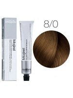 Лореаль Краска для волос тон 8.0 Светлый блондин глубокий Loreal Professionnel Majirel 50 мл Лореаль