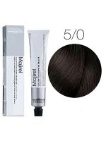 Loreal Краска для волос тон 5.0 Светлый шатен глубокий Loreal Professionnel Majirel 50 мл Лореаль