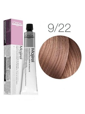 Loreal Краска для волос тон 9.22 Очень светлый блондин глубокий перамутровый Loreal Professionnel Majirel 50 мл Лореаль