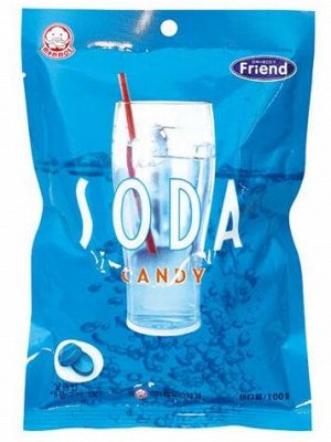 Карамель содовая SODA CANDY ТМ Mammos 100гр 1/20