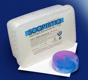 Мыльная основа soaptima ВИХРЬ - прозрачная для свирлов 1 кг