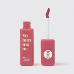 *VS Устойчивая жидкая матовая помада для губ с плампингом &quot;Volummatte&quot; тон 03, розовый беж # § *  NEW