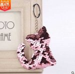 Брелок с пайетками