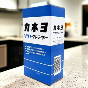 Порошок чистящий для кухни и ванной комнаты KANEYO  для стойких загрязнений 350г (картонная упаковка)