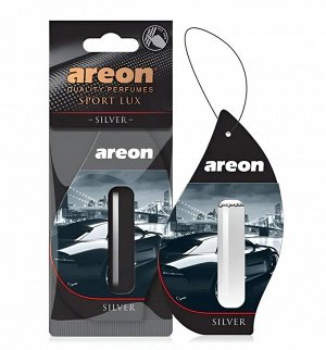 AREON Ароматизаторы для авто "AREON LIQUID LUX"  Гелевые на подвесе, Серебро, 5 мл #  NEW