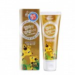 Детская гелевая зубная паста со вкусом земляники (с рождения) &quot;Kizcare Kiss mom&quot; 80 гр / 40