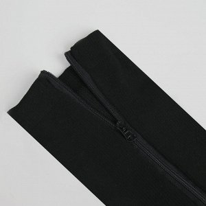 Гольфы утягивающие, универсальные, L-XL р-р, пара, цвет чёрный