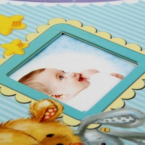 Фотокнига с дизайнерскими листами для индивидуального оформления "Наш любимый малыш"