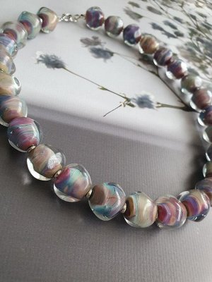 Набор украшений lampwork, очень красивый