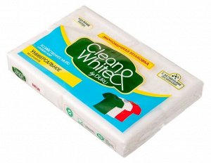 CLEAN&WHITE Белоснежное хозяйственное мыло универсальное 4 шт по 120 г