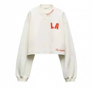 ТОЛСТОВКА VARSITY ИЗ МЯГКОЙ ТКАНИ С НАДПИСЬЮ арт. 5643311, экрю