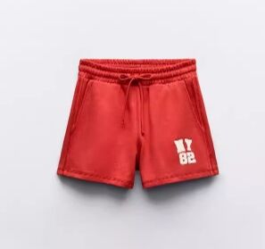 ШОРТЫ ИЗ МЯГКОЙ ТКАНИ NY 82 VARSITYарт. 5643313, красный
