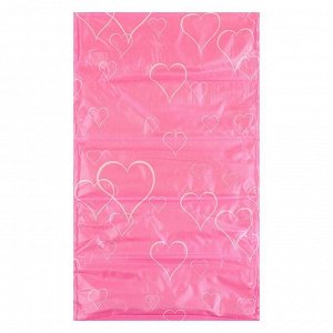 Охлаждающи коврик "Сердца", 60 х 40 см, розовый