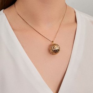 Серебряная подвеска (позолота)