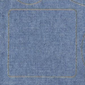 Набор заплаток джинсовых, клеевые, лист 10 × 18 см, 10 шт, цвет светлая джинса