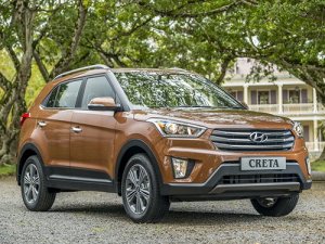 Ковры салонные Hyundai Creta АКПП 4WD (2015 - н.в) левый руль