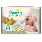 PAMPERS Подгузники Premium Care NewBaby (1-2.5кг) Микро Упаковка 30