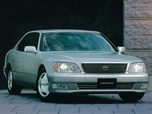 Ковры салонные Toyota Celsior (1997 - 2000) правый руль