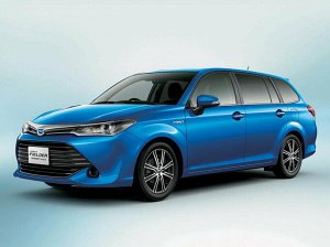 Ковры салонные Toyota Corolla Axio/Fielder 2WD (ГИБРИД)  (03.2015 - 09.2017)  правый руль