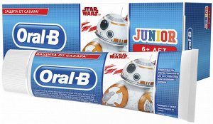 ORAL_B Зубная паста Junior для детей Нежная мята 75мл