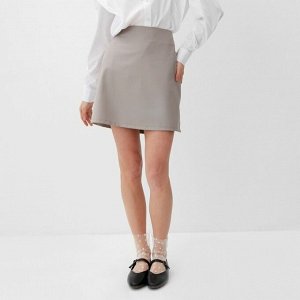 Юбка женская MINAKU: Casual Collection цвет бежевый