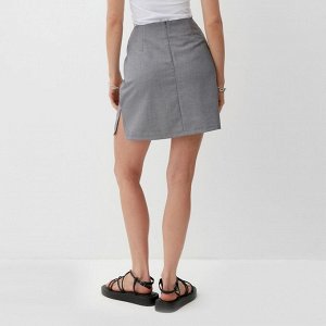 Юбка женская MINAKU: Casual Collection цвет серый