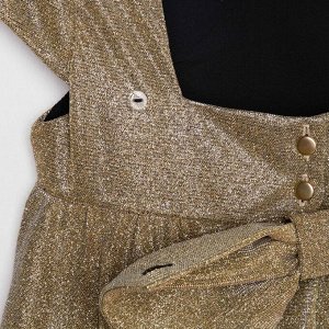 Платье нарядное детское KAFTAN 28 (86-92 см), золотистый