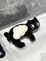 Мыльница &quot;Котик&quot; со сливом