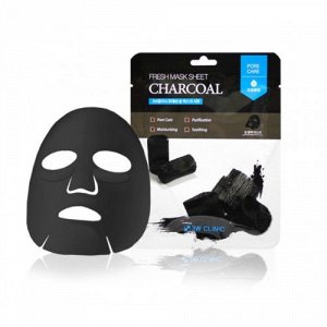 Тканевая маска для лица УГОЛЬ Fresh charcoal Mask Sheet