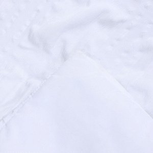 Покрывало LoveLife Texture: white, 150*220±5см, микрофайбер, 100% п/э