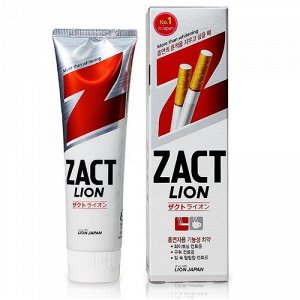 Отбеливающая зубная паста  "Zact Lion", 150 г