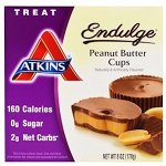Atkins, Endulge, Арахисовое масло в чашках, 17 г