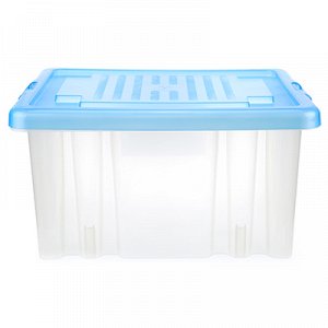 Контейнер для хранения пластмассовый "Darel-box" 18л, 41х30х21см, синий (Россия)