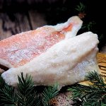 Окунь красный филе на шкуре