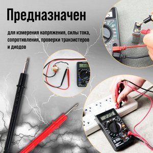 Мультиметр ТУНДРА mini, DT-83C, ACV/DCV, DCA, 200-2М?, проверка батареек 9V